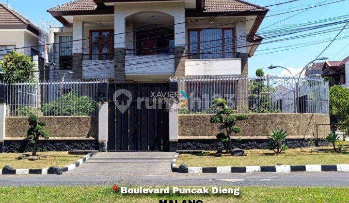 Rumah Mewah Terawat 2 Lantai Di Boulevard Puncak Dieng, Malang 