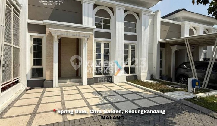 Rumah Desain Modern di Cluster Spring Dale Citra Garden, Kedungkandang Malang
