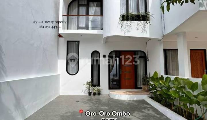 Ready-to-Use 3-Story Villa in Oro-Oro Ombo, Batu - Malang