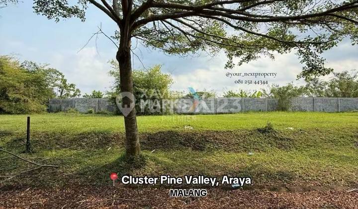 Tanah Kavling di Cluster Pine Hill, The Araya Malang