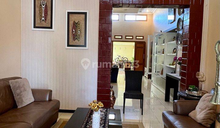 Rumah Mewah Full Furnished Di Jalan Raya Sawojajar Malang Dn140  2