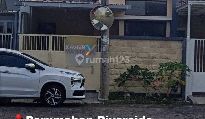 Rumah Baru Nyaman Di Perumahan Riverside, Blimbing Malang Dn1115  1