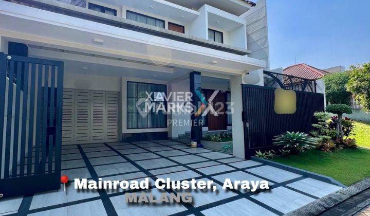 Rumah Mewah Baru Nyaman Di Mainroad Cluster Araya Malang(DN1121) 1