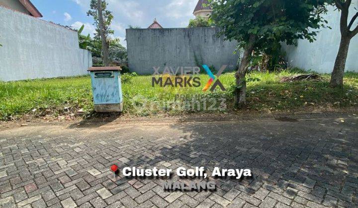 Tanah Kavling Siap Bangun Di Cluster Golf, Araya, Malang(DN1142) 1