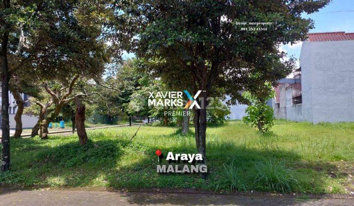 Tanah Kavling Hook Di Villa Golf Boulevard, Araya Malang Dn1427  1