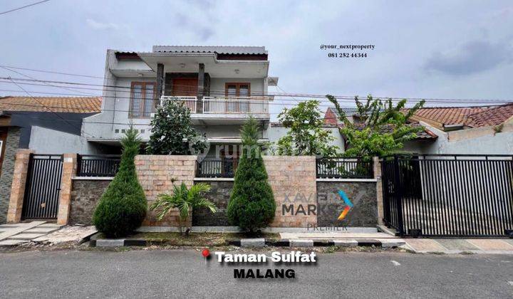 Rumah 2 Lantai Siap Huni Di Taman Sulfat Blimbing Malang Dn1600  1