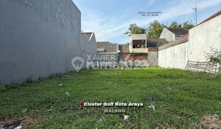 Land Plot on Jalan Kembar, Golf Cluster, Araya City, Malang