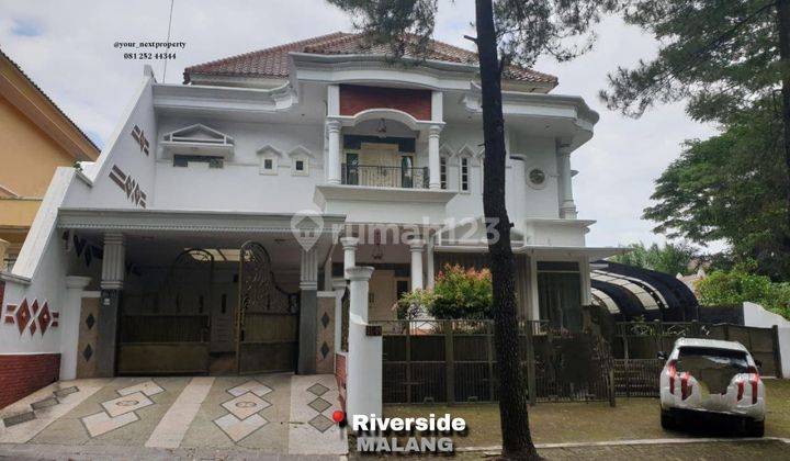 Rumah Megah Dan Siap Huni Di Riverside, Blimbing Malang Dn1317  1