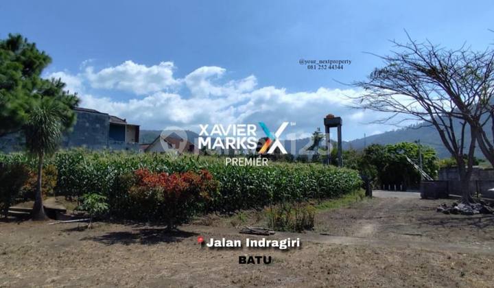 Prime Land with Beautiful View on Jalan Indragiri, Batu