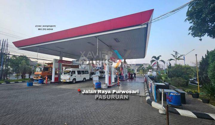 Spbu Di Jalan Raya Purwosari Pasuruan Jawa Timur dn1444 