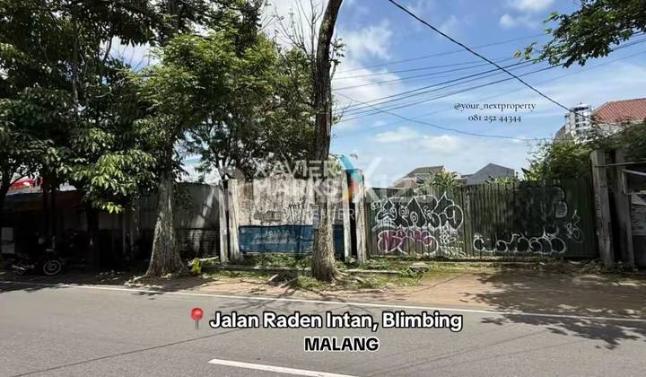 Lahan Lokasi Strategis di Jalan Raya Raden Intan, Arjosari Blimbing Kota Malang