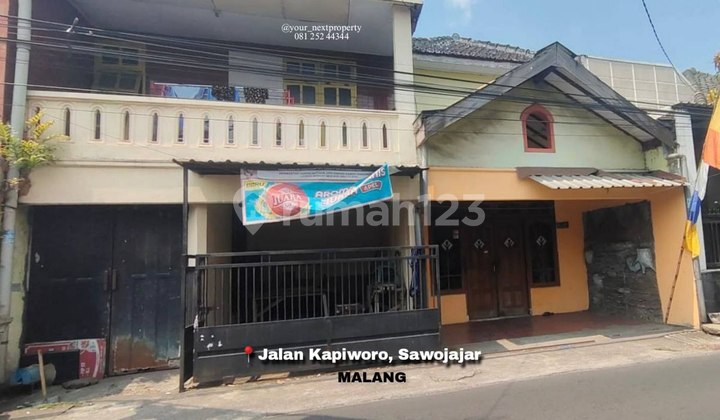 Rumah Kondisi Baik dan Terawat di Poros Jalan Kapi Woro Sawojajar Malang