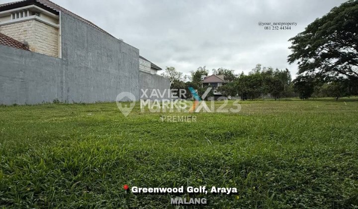 Land Plot in Boulevard Cluster Greenwood Golf Araya Malang