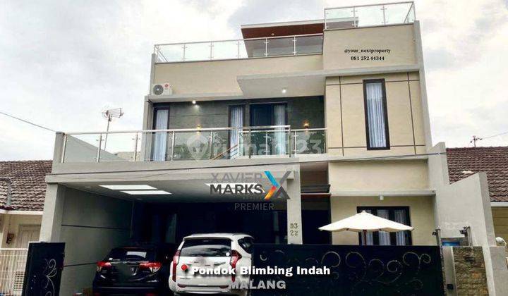 Rumah Mewah 3 Lantai Di Pondok Blimbing Indah Blimbing Malang 27  1