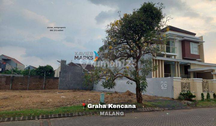 Tanah Di Perumahan Raya Graha Kencana Blimbing Malang Dn1371  1