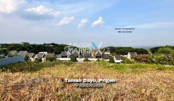 Tanah Kavling Downslope Di Taman Dayu, Prigen Pasuruan Dn1401  1