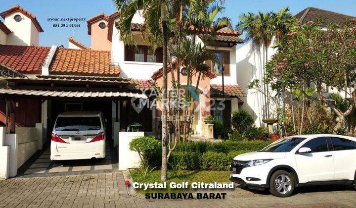 Rumah Semi Furnish Di Crystal Golf Citraland Surabaya Barat 1596  1