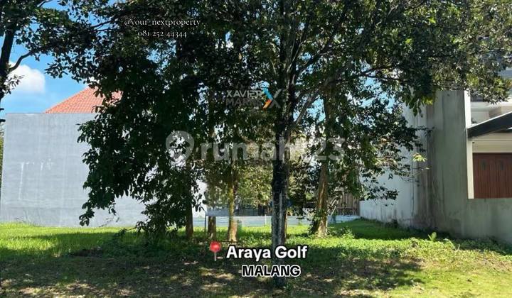 Ready-to-Build Plot of Land in the Favorite Araya Golf Malang Boulevard Cluster