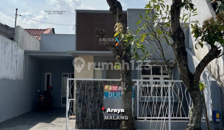 Rumah Minimalis Modern Siap Huni di Araya Malang