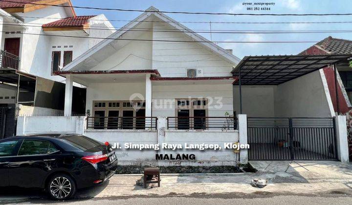 Rumah Siap Huni Di Jalan Simpang Raya Langsep Klojen Malang 1585 1