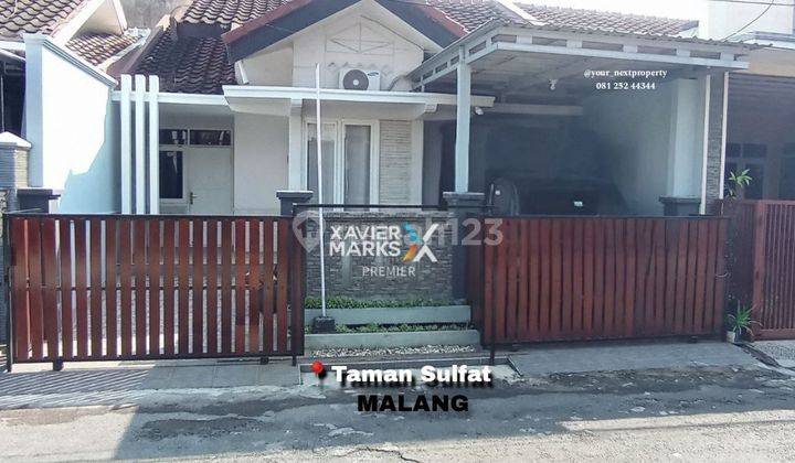 Rumah Cantik Terawat Di Taman Sulfat Pandanwangi Malang Dn1340  1