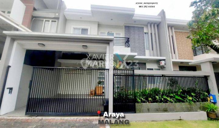 Rumah Bagus Di Cluster Premium Nieuw Indie, Araya Malang Dn1489  1