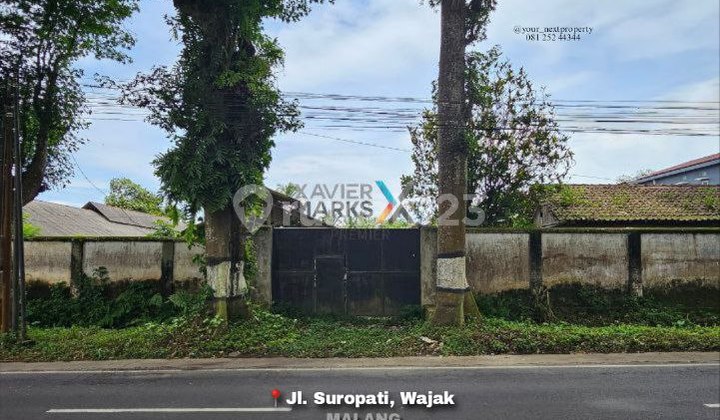 Land on Suropati Road Axis, Wajak, Malang Regency (DN2102) Land on Suropati Road Axis, Wajak, Malang Regency (DN2102)