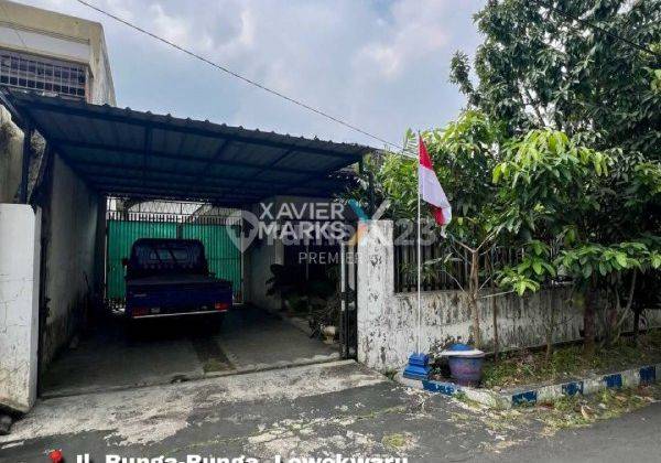 Rumah + Gudang Terawat Di Jl Bunga-Bunga Lowokwaru Malang(DN1189) 1