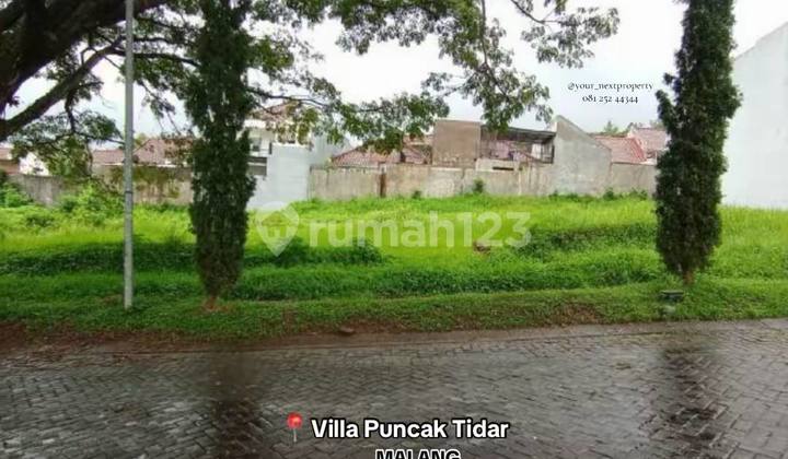 Land Plot Ready to Build in Villa Puncak Tidar Malang