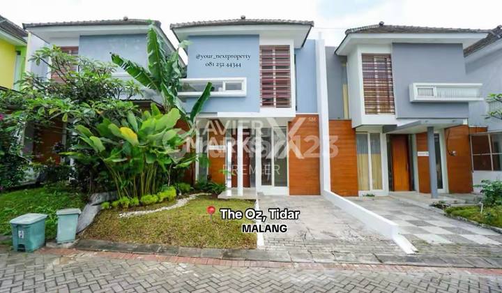 Rumah Semi Furnished Siap Huni di The Oz Tidar, Malang
