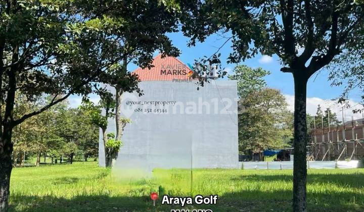 Ready-to-Build Land Plots in the Popular Boulevard Cluster of Araya Golf Malang