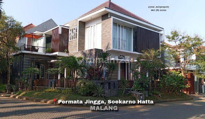 Rumah Aman Mewah Di Permata Jingga, Soekarno Hatta Malang Dn1287  1