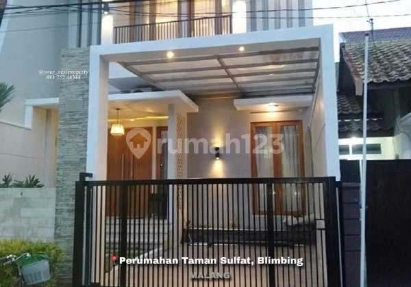 Rumah Modern Full Furnish Di Perumahan Taman Sulfat, Blimbing Malang Rumah Modern Full Furnish Di Perumahan Taman Sulfat, Blimbing Malang