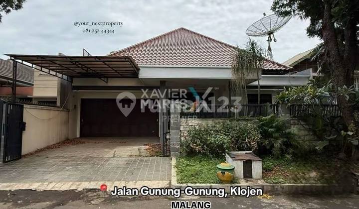 Rumah Modern Lokasi Premium di Jalan Gunung-Gunung Klojen Malang