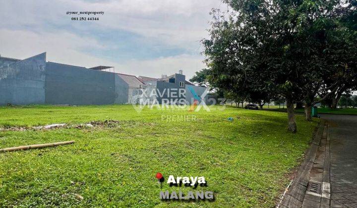 Tanah Kavling Hook Bonus Fasum Taman Luas Di Araya Malang Dn1352  1