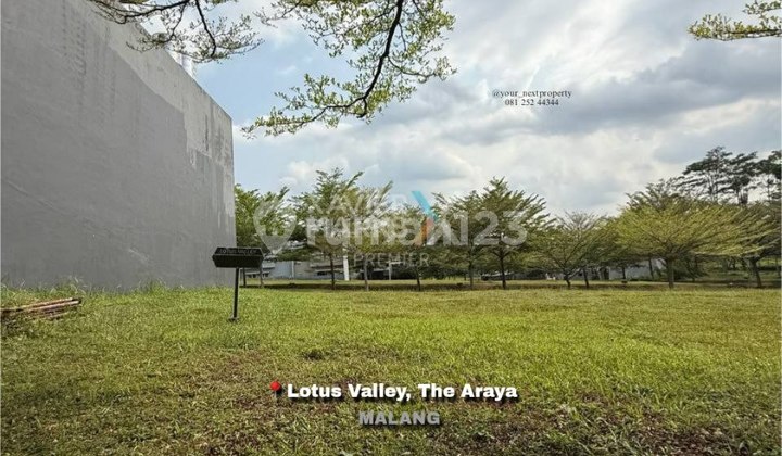 Land Plot in Cluster Lotus Valley, The Araya Malang