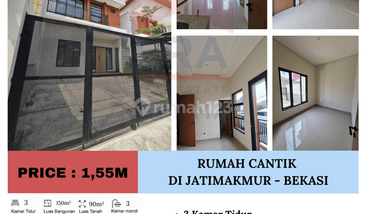 Dijual Rumah Cantik di Jatimakmur Bekasi 1