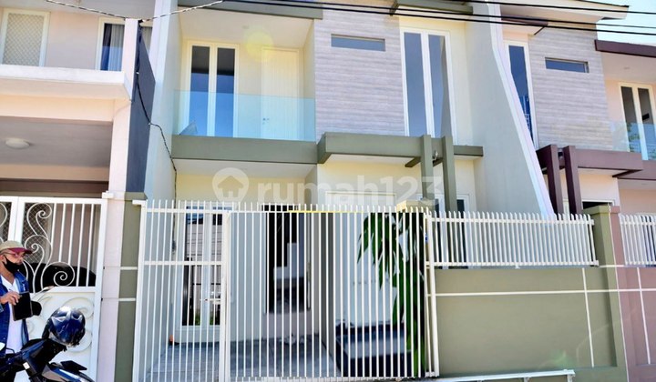 Rumah Baru Gress Minimalis Modern Siap Huni Lokasi Gayungsari Barat Surabaya Selatan