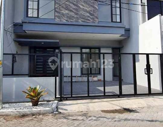 Dijual Rumah Baru di Perumahan Wisma Mukti Klampis Semolo Barat Surabaya