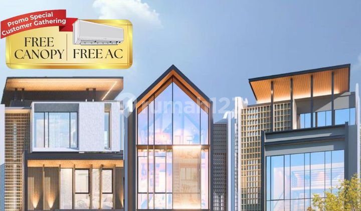 Rumah 3 Lantai Di Jakarta Barat Akses Tol Meruya 6 Menit