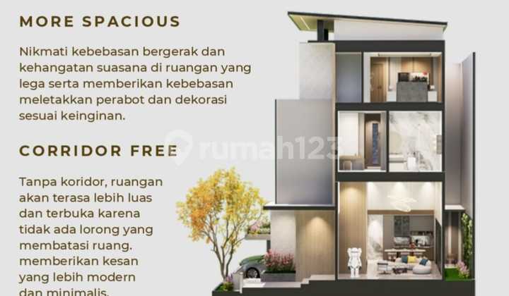 Rumah Mewah Di Villa Meruya Dekat Tol Lok Stratrgis 2