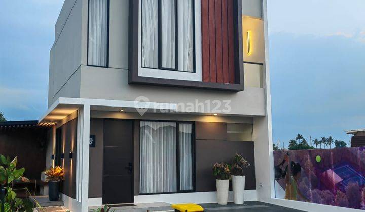 Rumah 2 Lantai 3 Kamar Tidur Di Graha Raya Free Bphtb  1