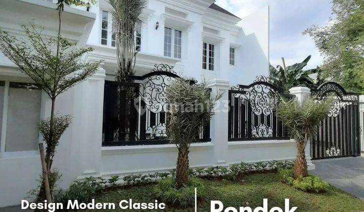 Rumah Mewah Design Classic Di Jl Pondok Indahbrand New. 1