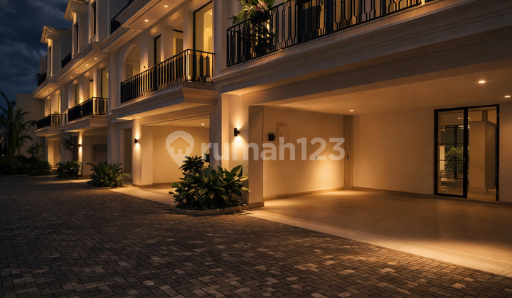 Dijual Rumah Baru Classic Dalam Townhouse Ada Swimming Pool