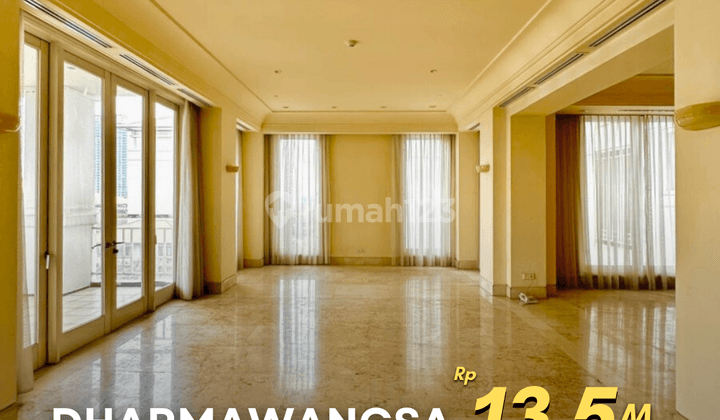 Dijual Cepat Apartemen Dharmawangsa Residence 3 Kamar Murah 1