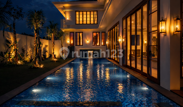 Jual Rumah Baru Tropical di Kemang Ada Pool dan Lift Jual Rumah Baru Tropical di Kemang Ada Pool dan Lift