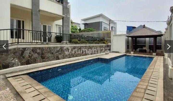 Jual rumah ada kolam renangnya di pejaten barat jakarta selatan  2