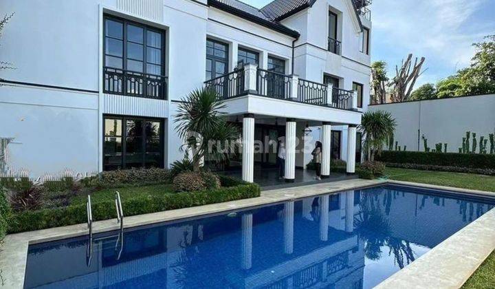 Jual cepat rumah desain Amerika classic di kemang Jakarta Selatan 2