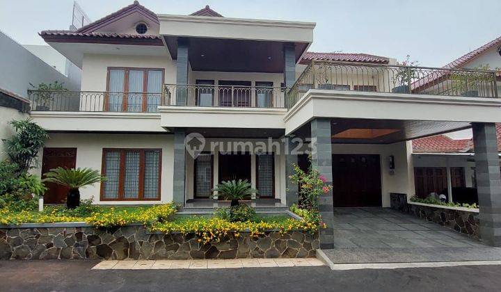 Rumah Modern Tropical Di Pejaten Barat Dekat Sklh Gonjaga Jaksel 1