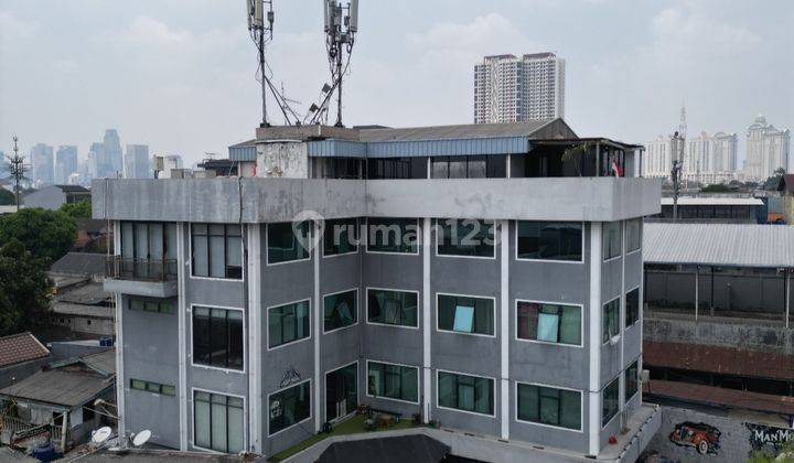 Gedung 4 Lantai Kost Aktif Izin Hotel Kemanggisan Dekat Ke Binus 2